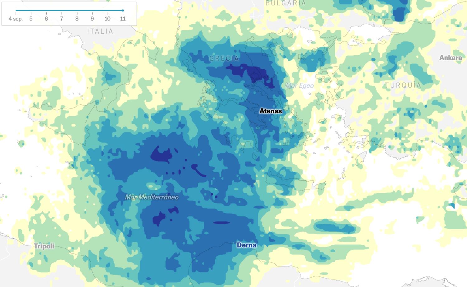 The coming floods: danas, storms, and medicanes, Mediterranean storms gain intensity
