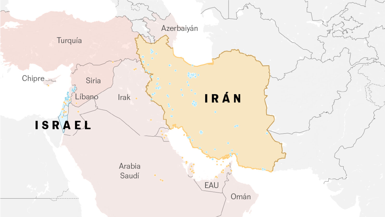 A week of war in Iran: mapping the escalation and response