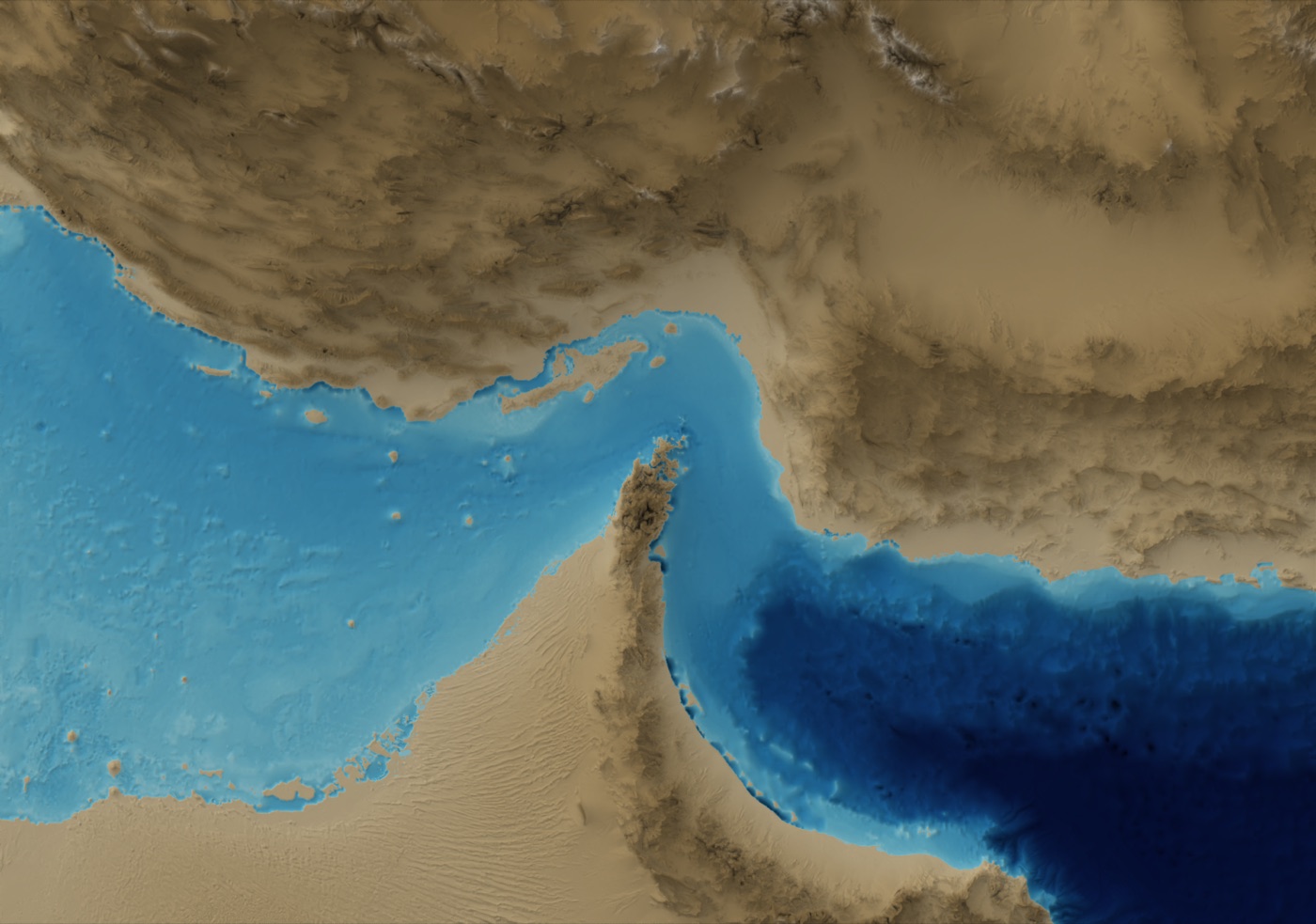 Hormuz combined relief render